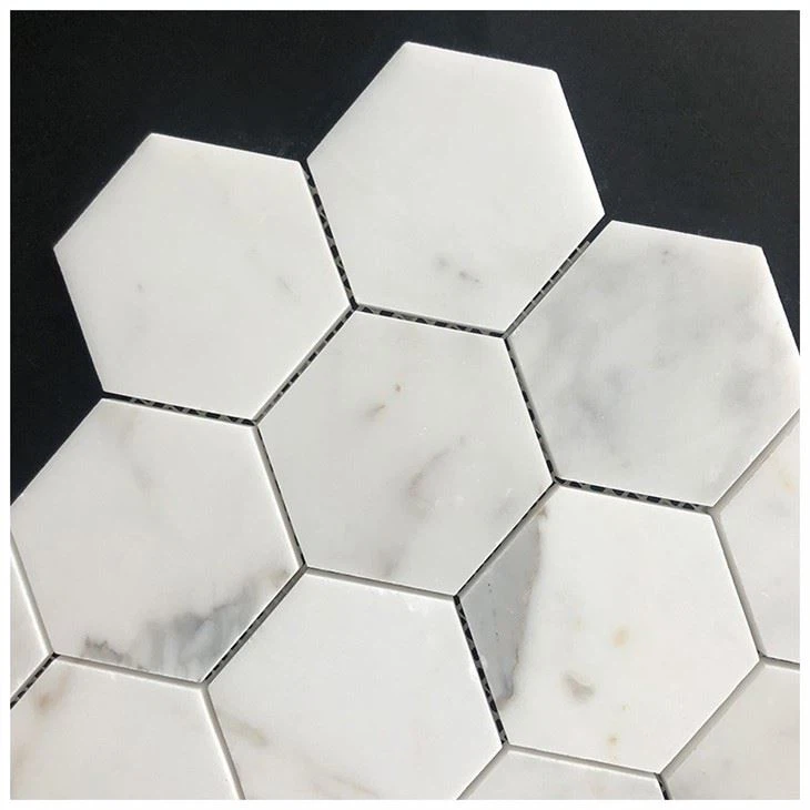 polished marble mosaic