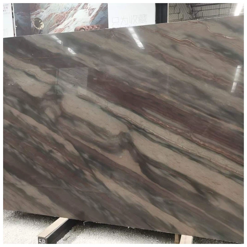 Elegant Brown Quartzite Slab