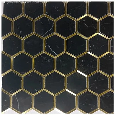 Black Marble Mosaic Tile Black Marble Mosaic Tile
