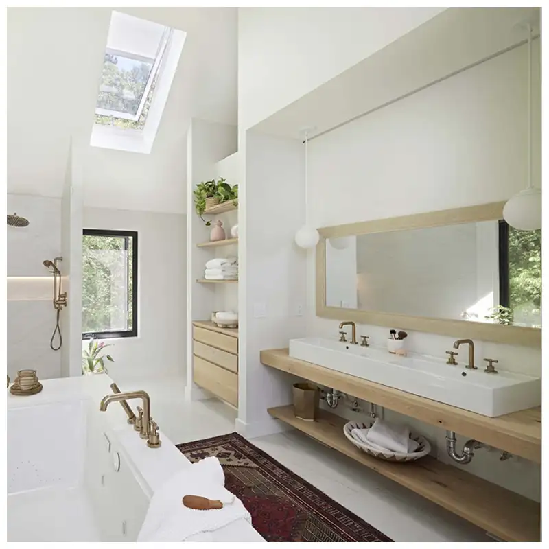Real Wooden Vanity Cabinets For Luxury Hotels Real Wooden Vanity Cabinets For Luxury Hotels