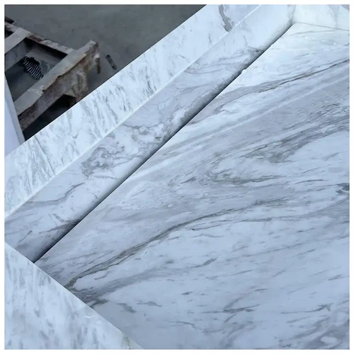 Volakas White Marble Bathroom Floating Sink Volakas White Marble Bathroom Floating Sink